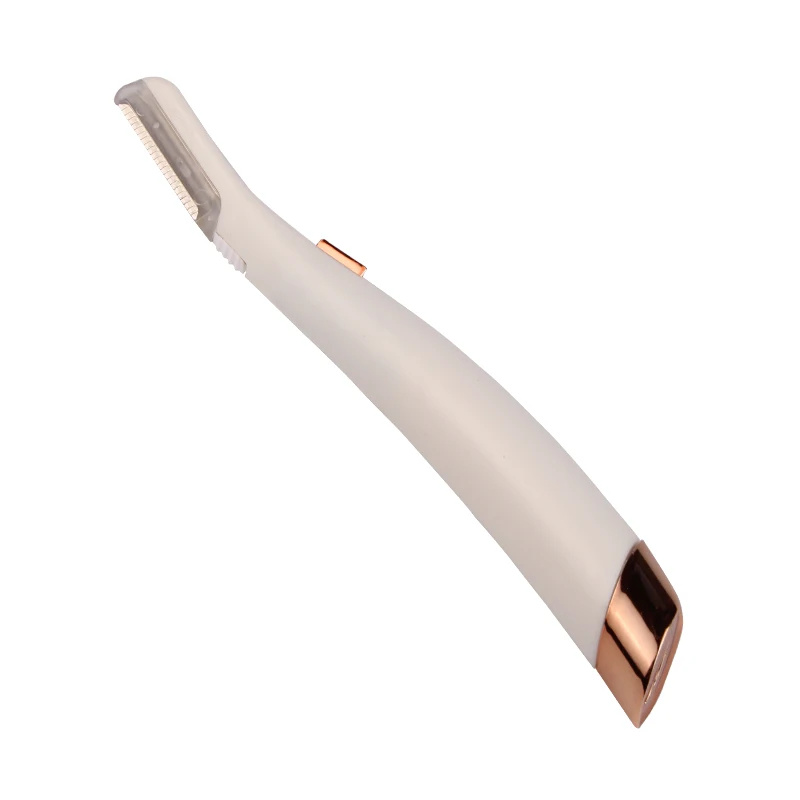 Private Label Wholesale Mini Electric Makeup Razo Led Eyebrow Trimmer Epilator Set Built-in LED Light Facial Hair Removal