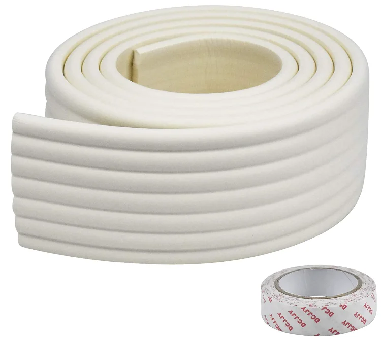 Baby Proofing Edge Guards 15.7 ft Extra Wide Edge Protectors with Adhesive Tapes for Table desk