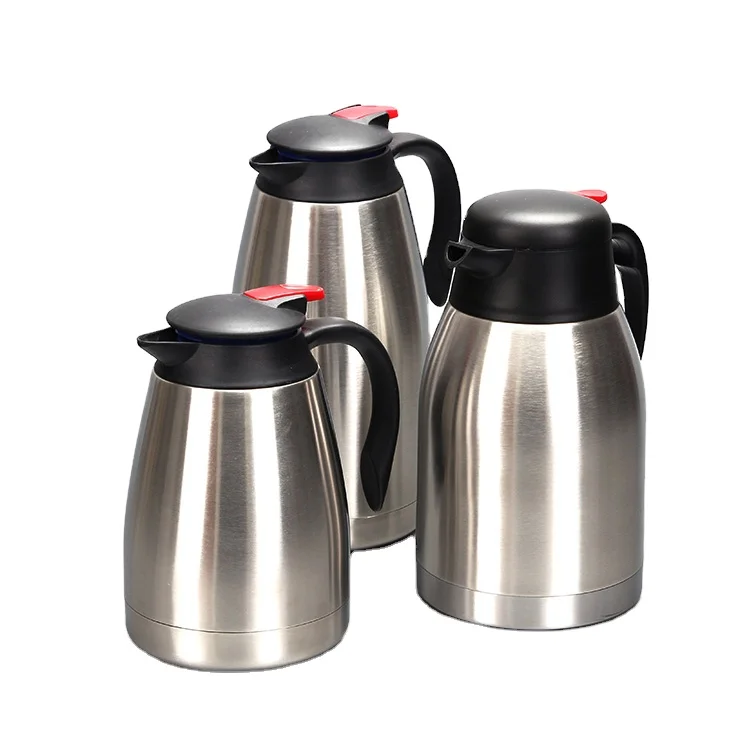 Shengming 1.2L High Quality Vacuum Insulated Thermos Tea Coffee Pot For Coffee Carefe Pot Thermal Coffee Kettle