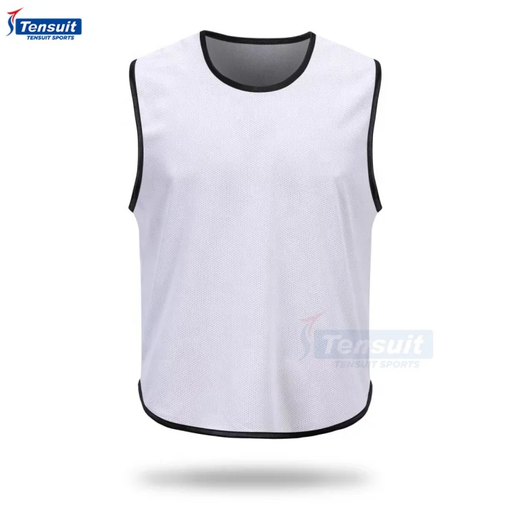 Custom design promotion top quality football training vests soccer bibs