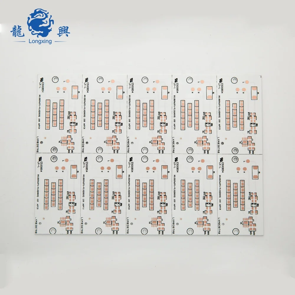  Профессиональный индивидуальный MCPCB горячая Распродажа алюминиевых светодиодов PCB для уличного освещения MC