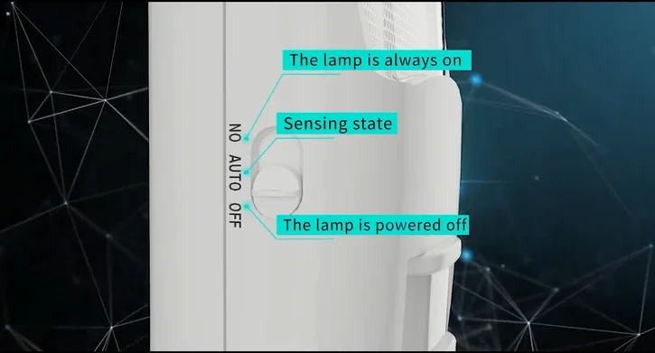 Pdlux PD-PIR2020 Modern Mini Automatic Smart Battery Powered LED Night Light for Bedroom Corridor Switch Power Generation