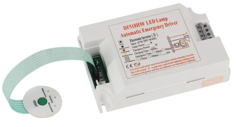 emergency led driver for UFO lights - 40W output - 90 minute backup time