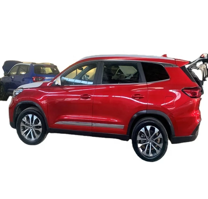 Высококачественные б/у новые энергетические автомобили Chery Tiggo 8 red 1,5 TCI, турбонаддувной компактный внедорожник на продажу в Китае