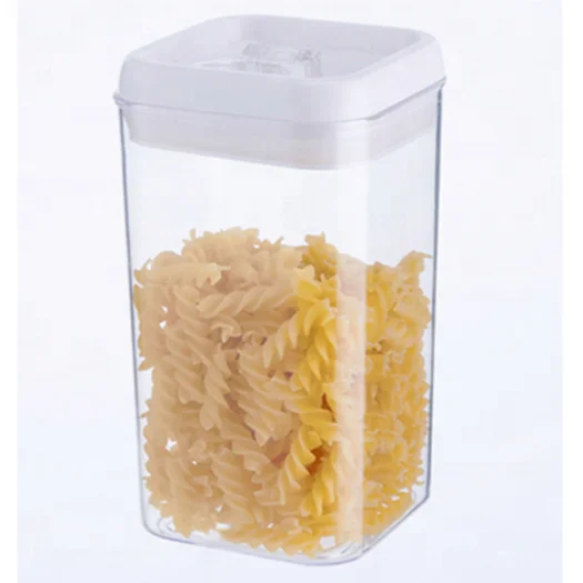 ANKOU Airtight Dry Food Milk Powder Food Storage Container Set Coffee Cereal Spaghetti Storage Container Jar with Pop Up Button