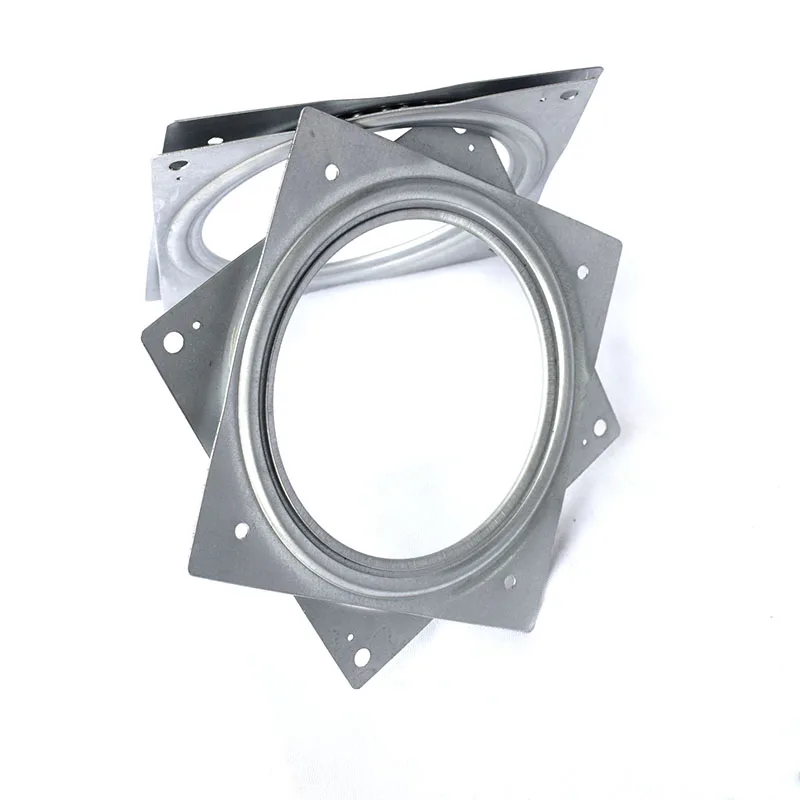 2021 Multi-size small size turntable ball bearing aluminum alloy swivel plate lazy susan
