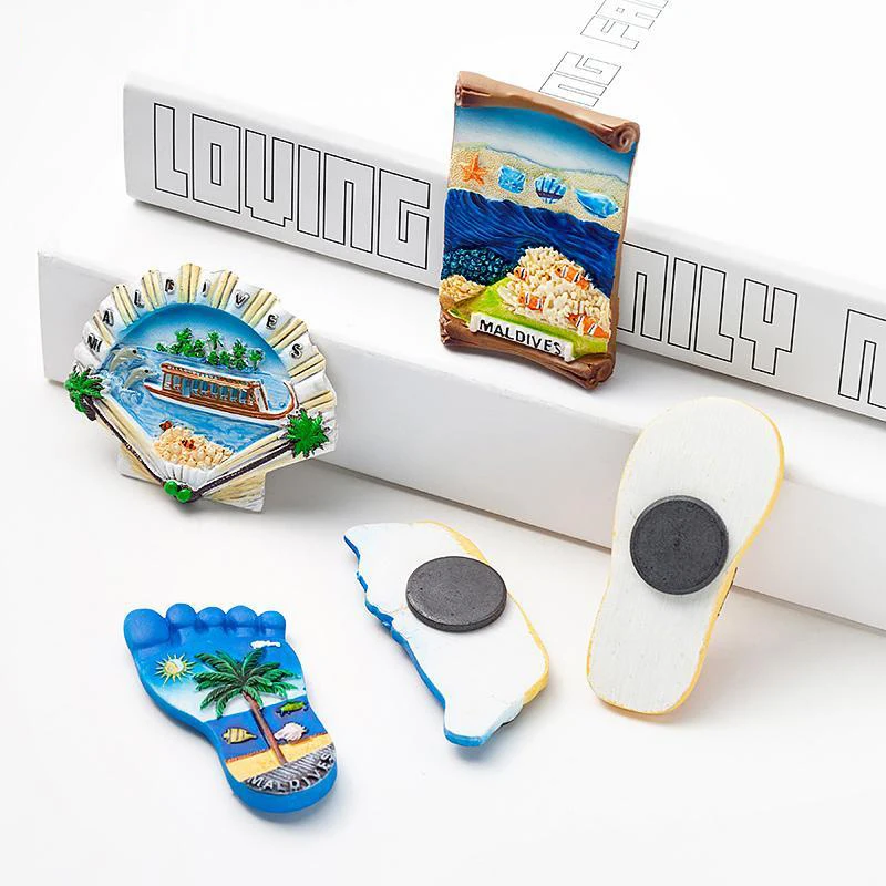 Fridge magnets custom tourism souvenirs promotional gift refrigerator magnetic travel city custom 3d resin fridge magnet country