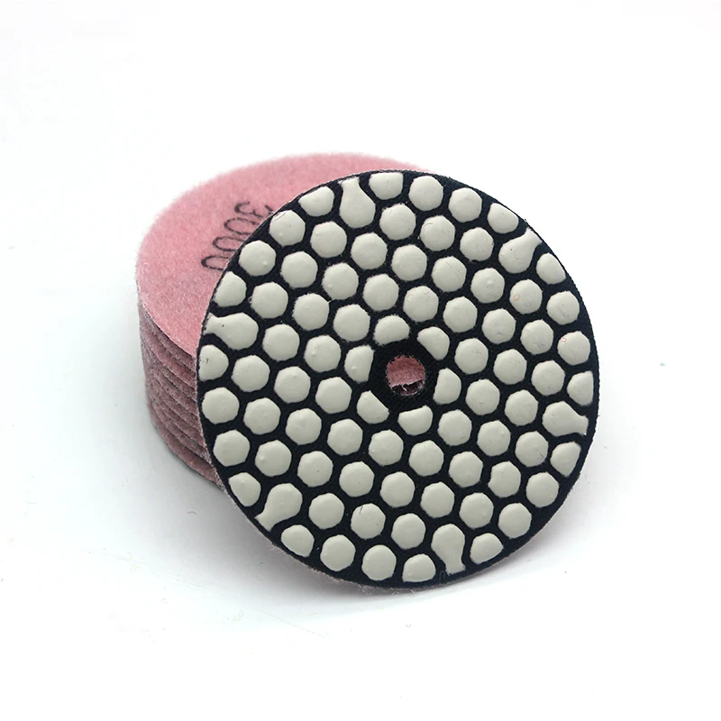 Granite stone polishing ceramic tile chamfering edge trimming angle grinder grinding plate marble dry grinding disc