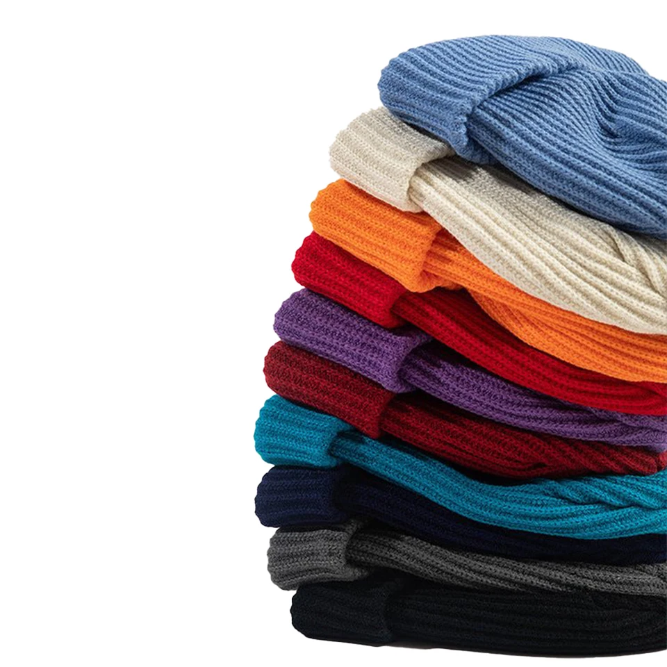 Пользовательские Акриловые Тканые нашивки с логотипом зимние шапки вязаная