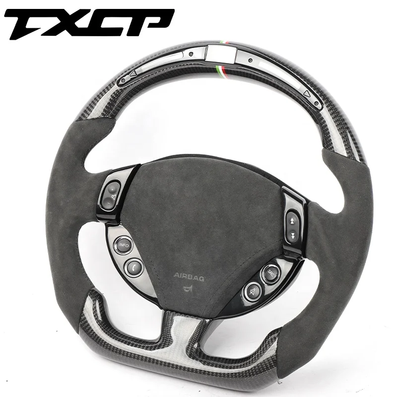 Fit For Maserati  Granturis mo GranCabrio  forged carbon LED steering wheel