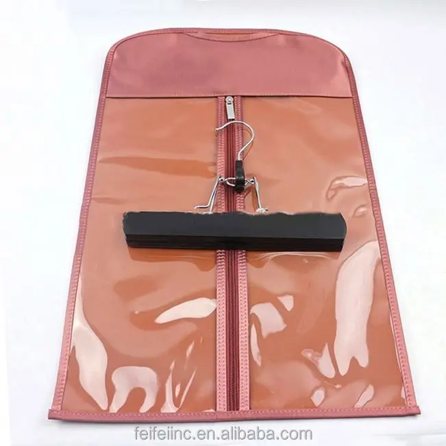 Amazon Best-selling pink   Durable Nylon Woven suit cover  bag student garment bag Top Quality Garment Bag