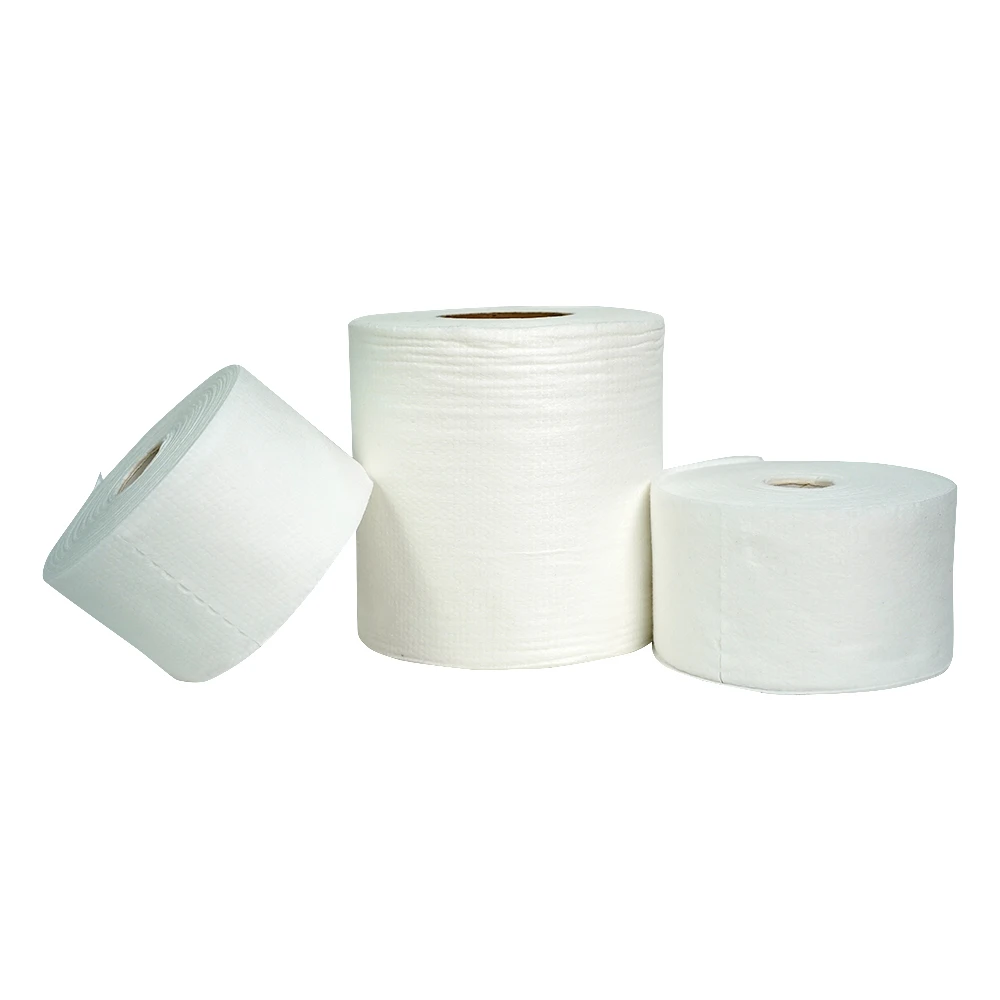 Factory wholesale 30Gsm,33Gsm,35Gsm 100% Plain Cotton Spunlace Nonwoven Fabric