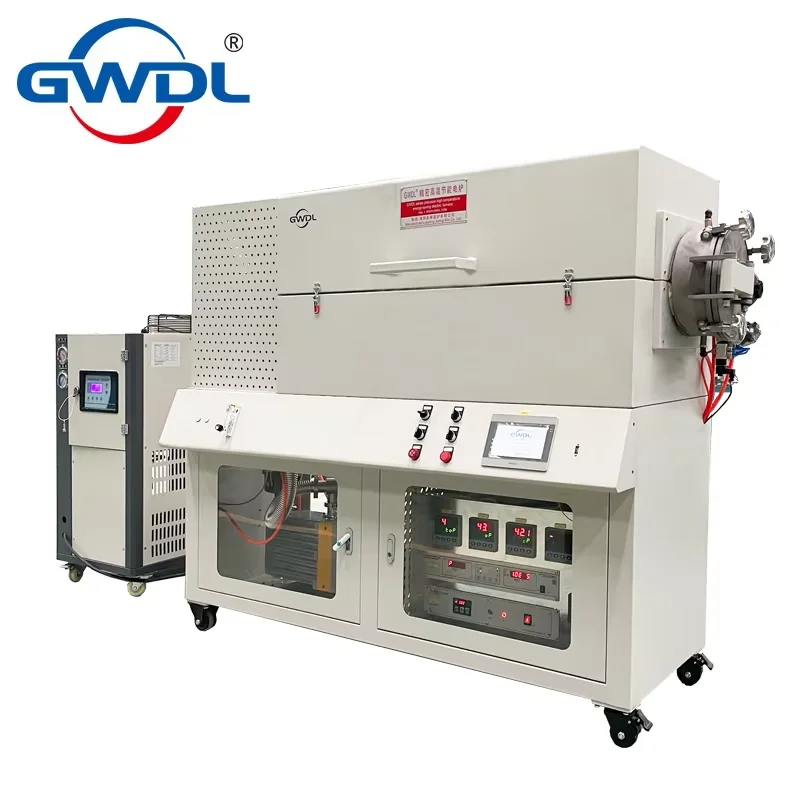 1200 degree High temperature and high vacuum atmosphere aging furnace small laboratory rotary kiln