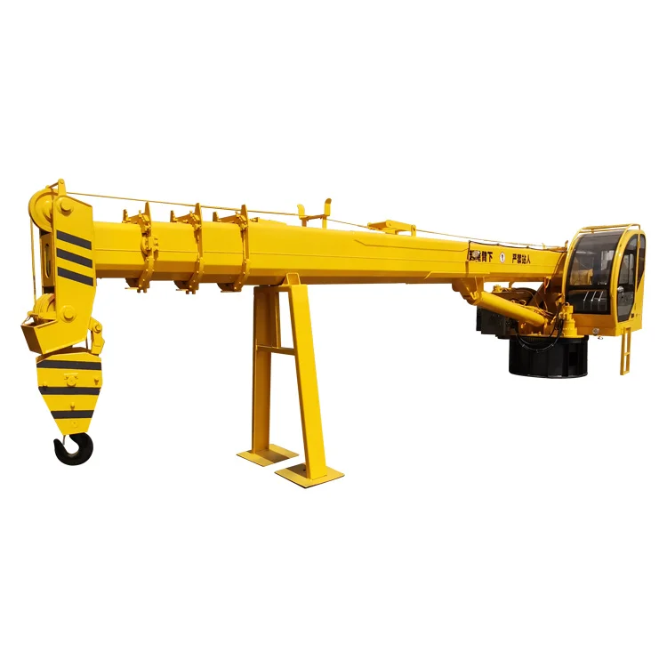 China-made large ship crane manufacturer 12 tons 25 tons light ship unloading crane with ship crane