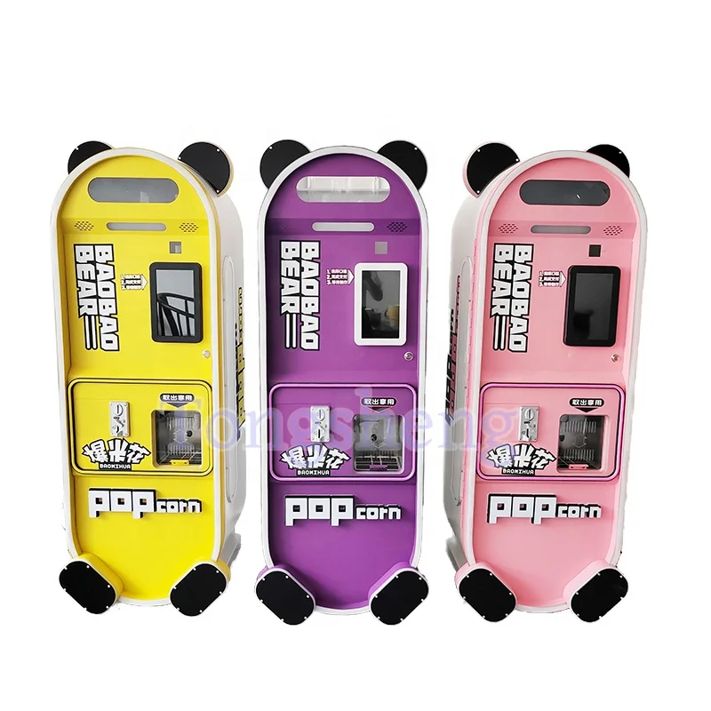 Chinese popcorn machine Commercial pop corn making machines automatic vending machine popcorn