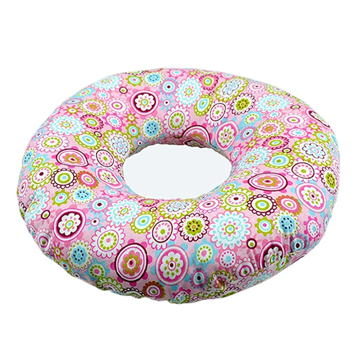 Wholesale Ear Donut Pillow Custom Size Beads Side Sleeping Donut Round Pillow For Ears Pain