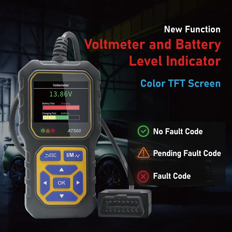 Обнаружение автомобиля сканер OBD II ISO9141/KWP2000 протоколы прибор 11 видов датчик O2 тест OBD2 считыватель кодов