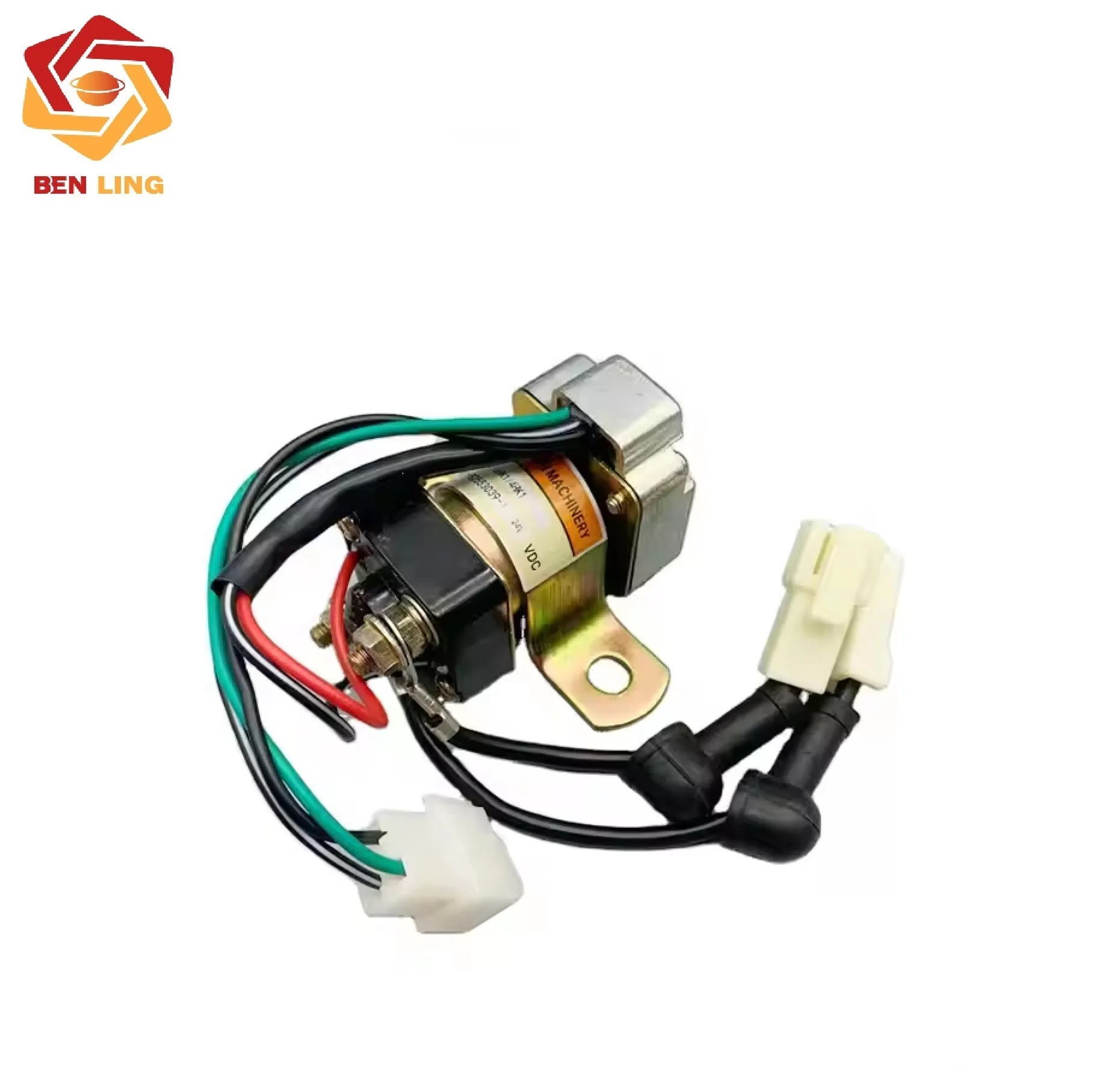Подходит для Hitachi Isuzu 4BG1 4HK1 6BG1 6HK1 6WG1 экскаватор двигатель реле с нулевым стартером 1825530391