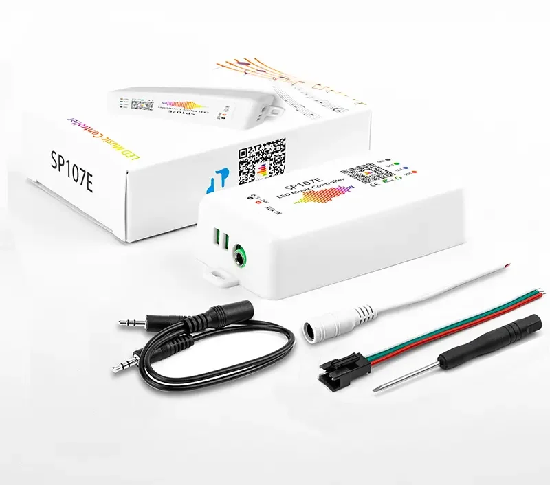 WS2811 WS2812B WS2815 addressable led light strip music wireless control rgb led pixel controller