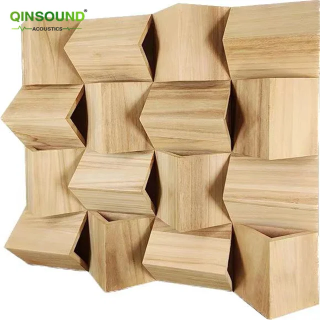Sound Diffuser Acoustic Panel  art could be customized for recording sound absorption wall panel