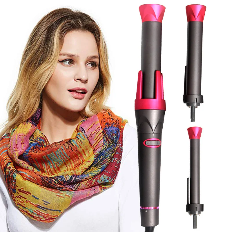 Automatic curling iron, lazy curling iron, wave electric rotation with three sticks
