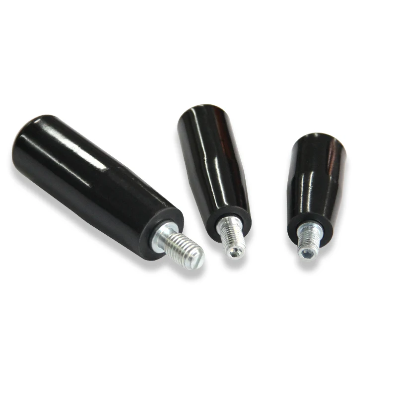 HZ.103003 mechanically operated black bakelite thread rotary grip handle