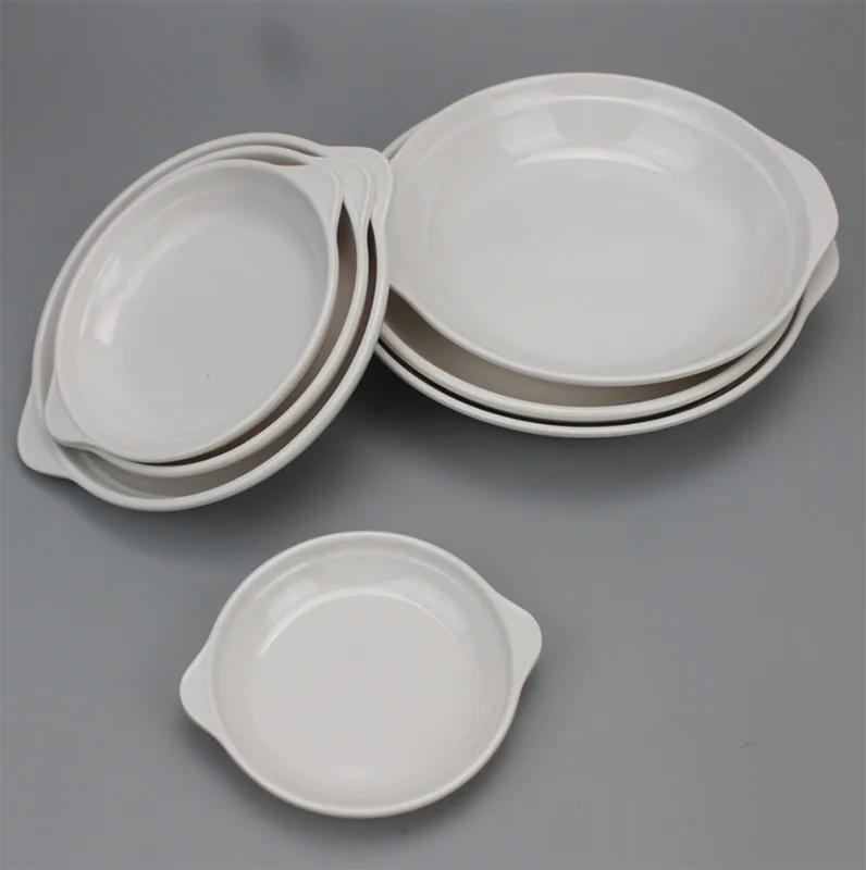 
Cheap Eco- Friendly Melamine Plates Plastic Dish Square Plate 