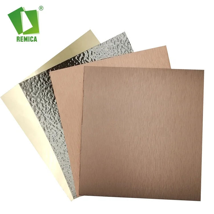 Golden HPL Sheet 1220*2440 mm HPL Formica Gold