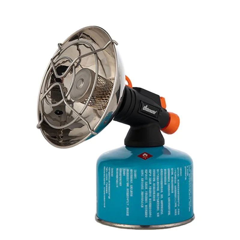 Camping Portable Gas Heater  Outdoor Heater For Camping, Fishing, & Skiing Trips Butane Gas Canister  Pressure Sensing Shut Off