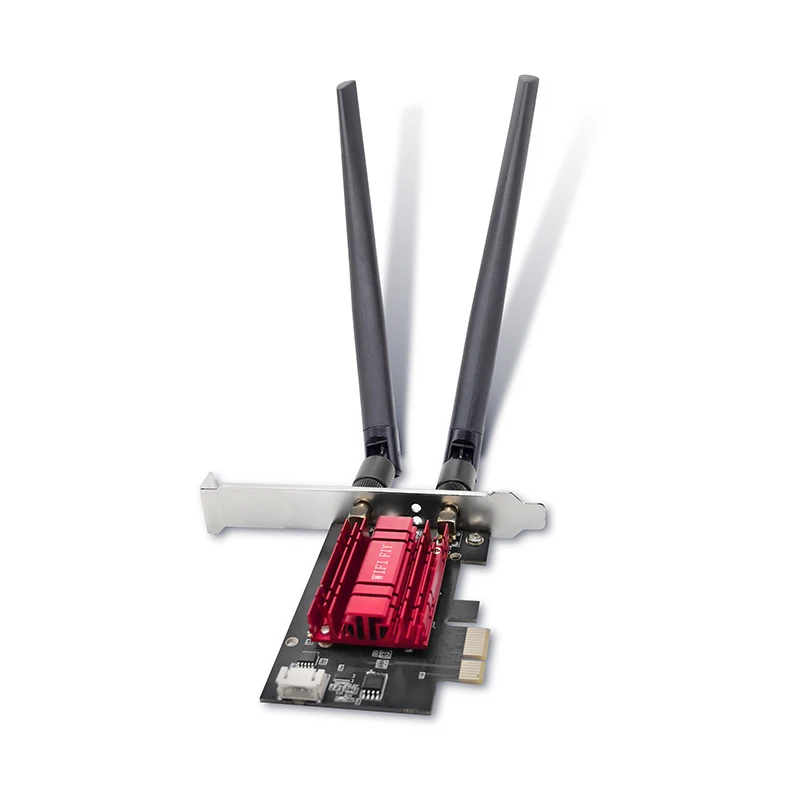 Пользовательский логотип высокоскоростной Wi-Fi адаптер двухдиапазонный Ax1800 Wifi Bluetooth 5 3 PCIe беспроводная сетевая карта