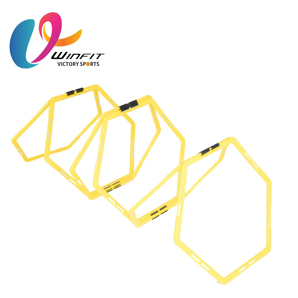 Professional Adjustable PP Football Soccer Training Hex Agility Speed Ladders