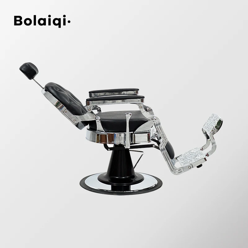 BOLAIQI Modern Height Adjustable Styling Chairs Salon Furniture Barber Shop Commercial Equipment Barber Chair for Shaving