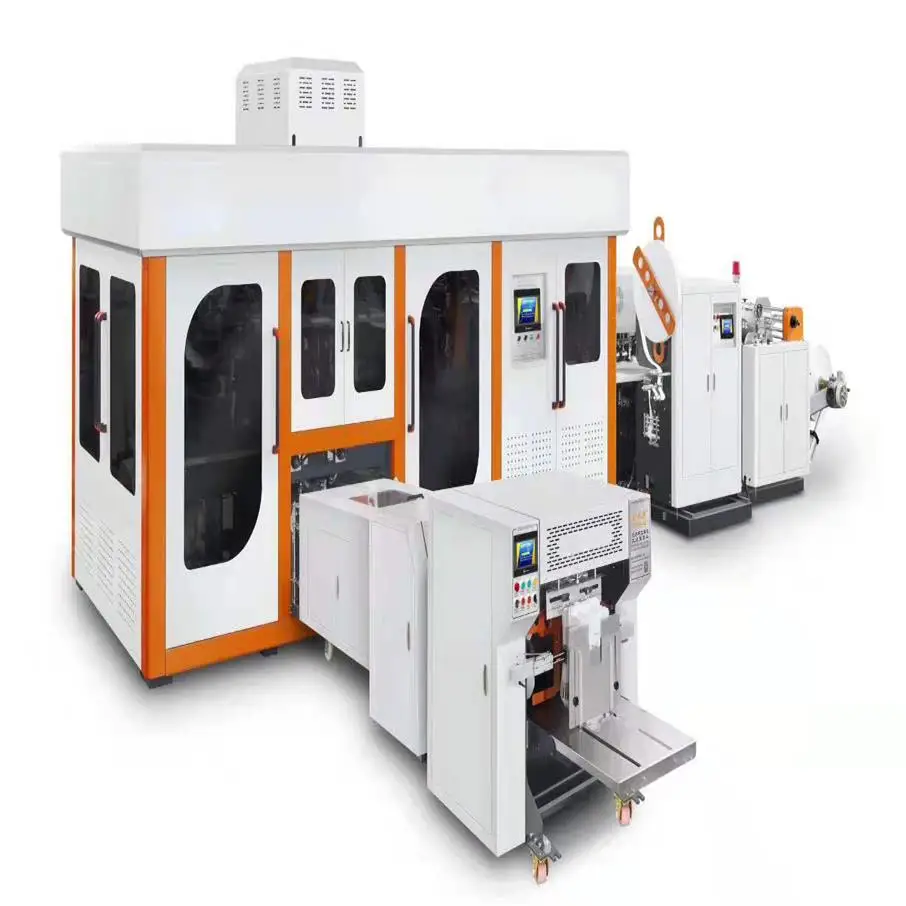 TRBM-A  Full Automatic Non Woven Fabric Box Bag Making Machine T-Shirt bag making machine