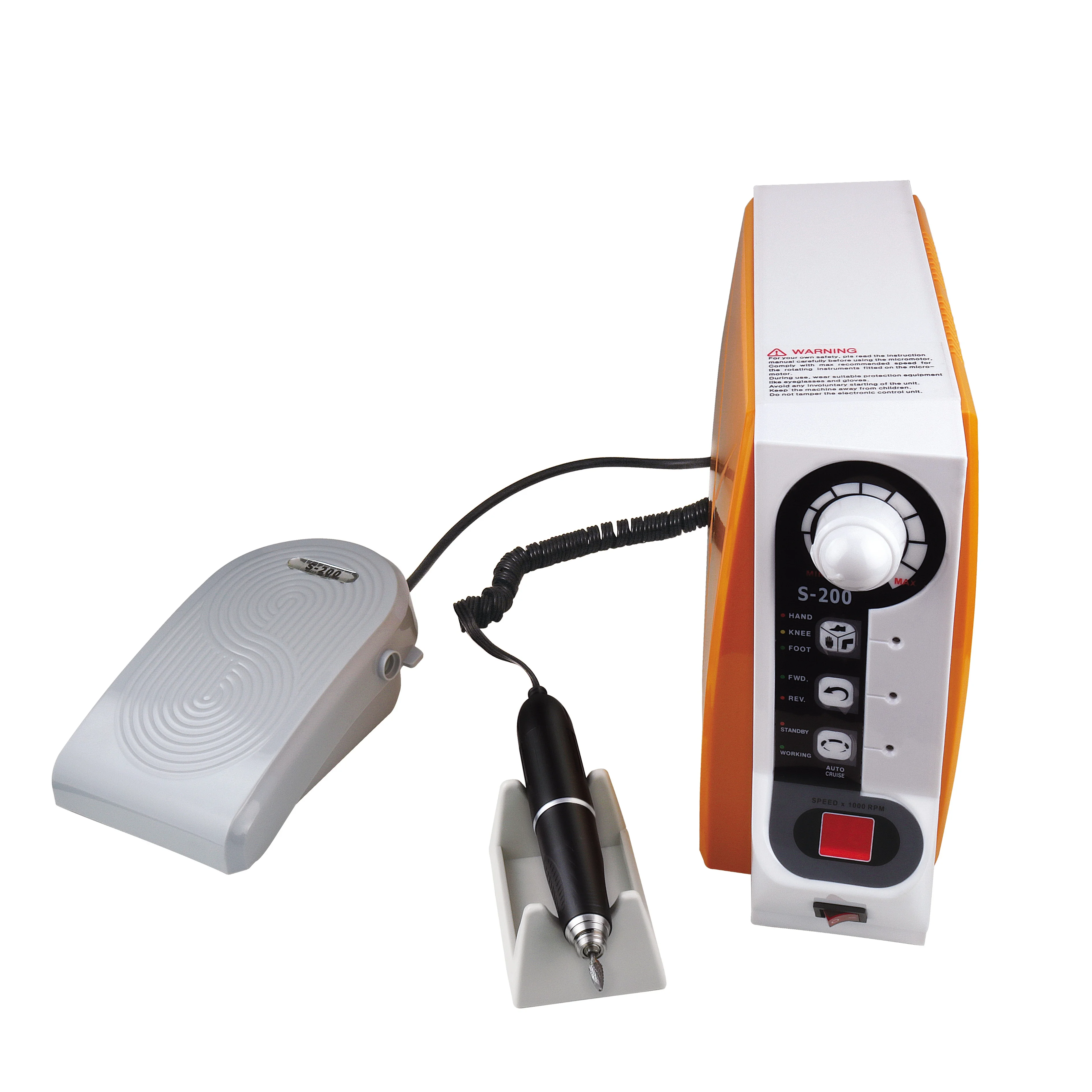 Max speed 60000RPM micromotor brushless type beauty lady use for nail drill