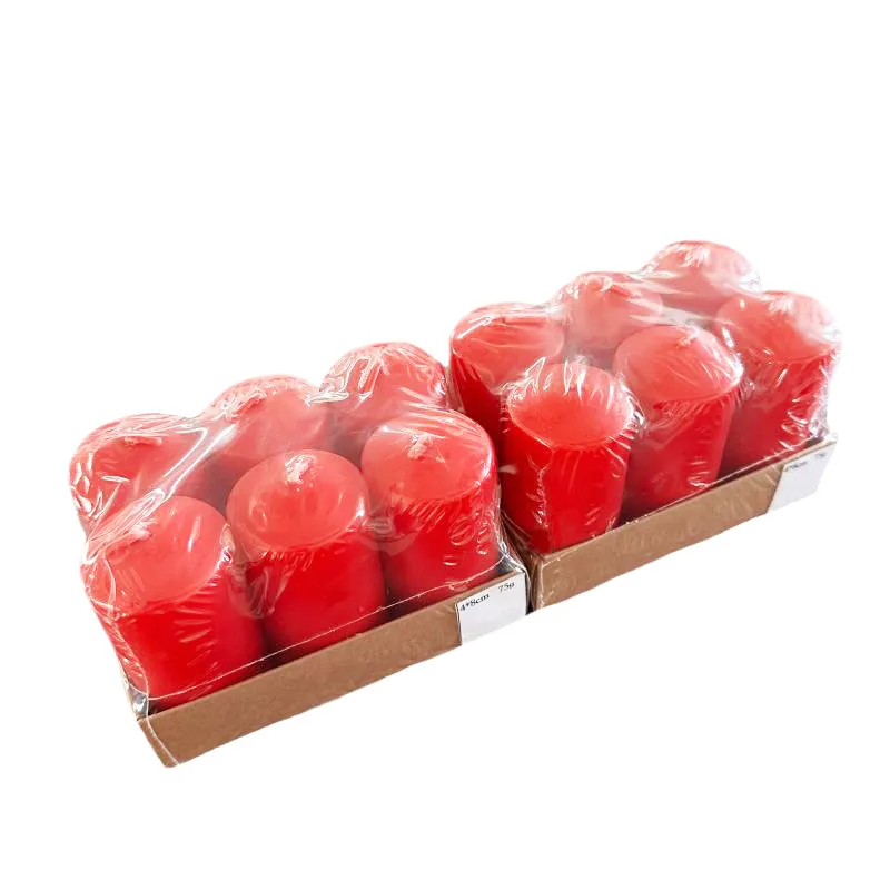 Tall cheap price 4x8 pillar candles decorative candles pillar for weddings