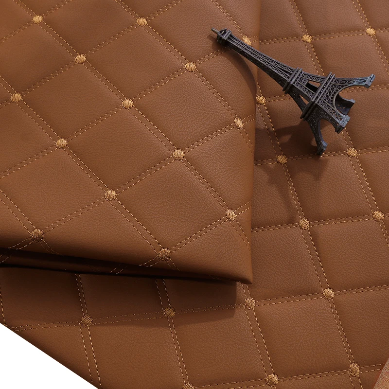 Custom luxury xpe leather 3D 5D carpet car floor mat material roll raw