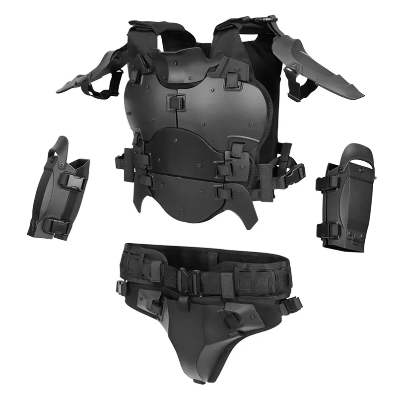 Outdoor Multi-function Protective Tactical Armor Set Adjustable Tactical Vest Plate Carrier