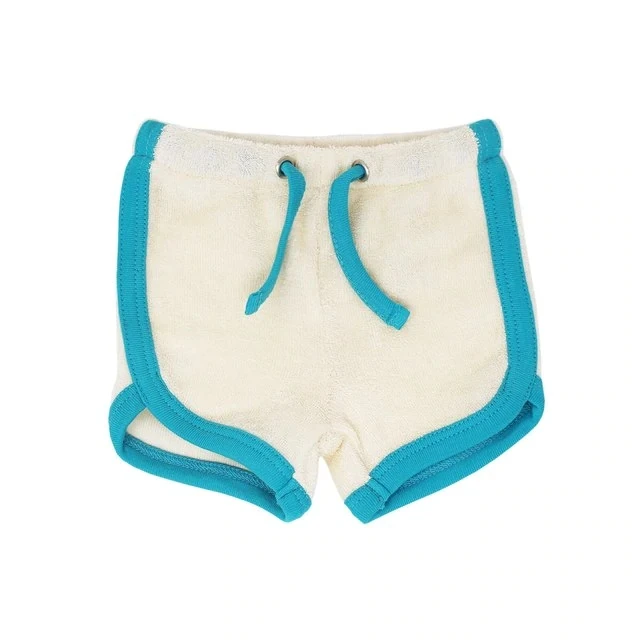 
High Quality 100% Organic Cotton Baby Terry Cloth Track Shorts 