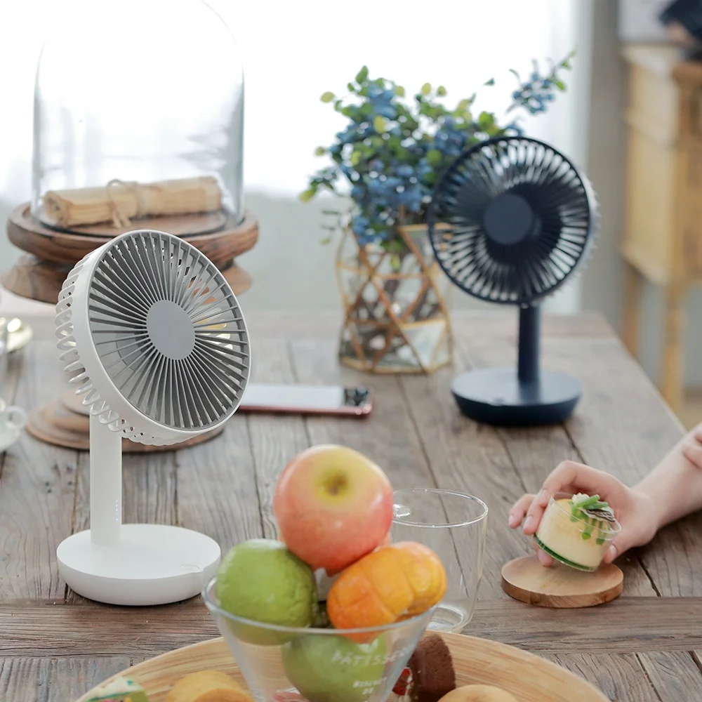 
2020 handy portable USB mini rechargeable desk table small fan for home appliances 