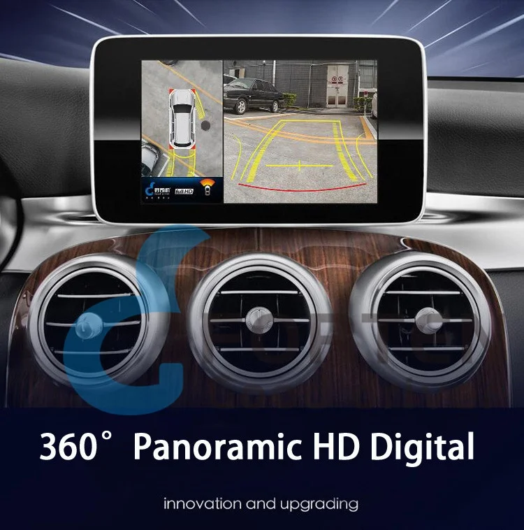  HD 2D 3D супер ночное видение с панорамной записью птицы 360 Автомобильная камера подходит для Nissan Terra