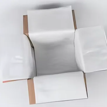 100% Recyclable and Biodegradable Wool Box Liner Hot Bag with Washed Pattern for Frozen Food Transportation Insulation Liner