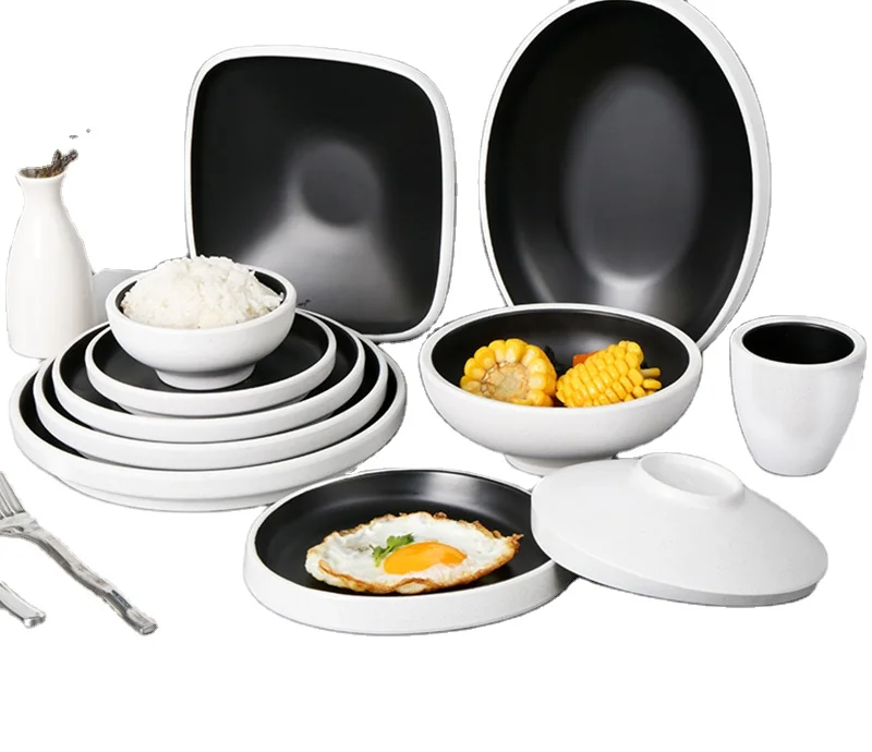 Рекламные блюда, роскошные тарелки, Современная вечерняя посуда, столовые приборы, набор с высоким качеством