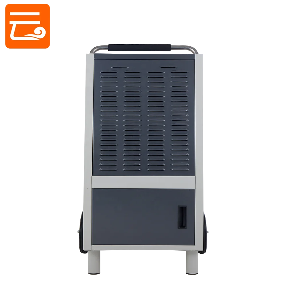 New design 90L 138L R410a Big wheels industrial dehumidifier