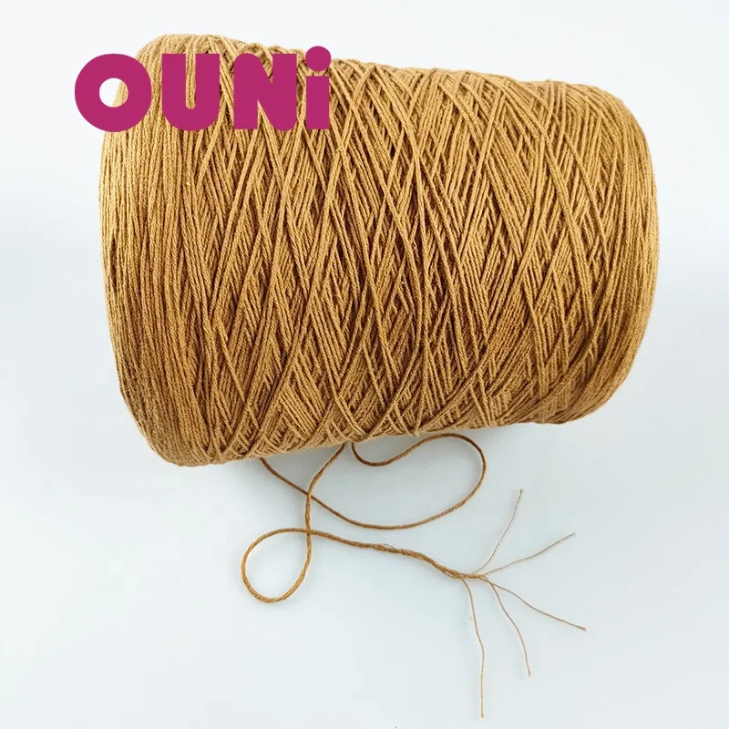 Ouni brand rich colors yarn for Bikinis & Beachwear  mercerized cotton yarn fancy yarn for knitting