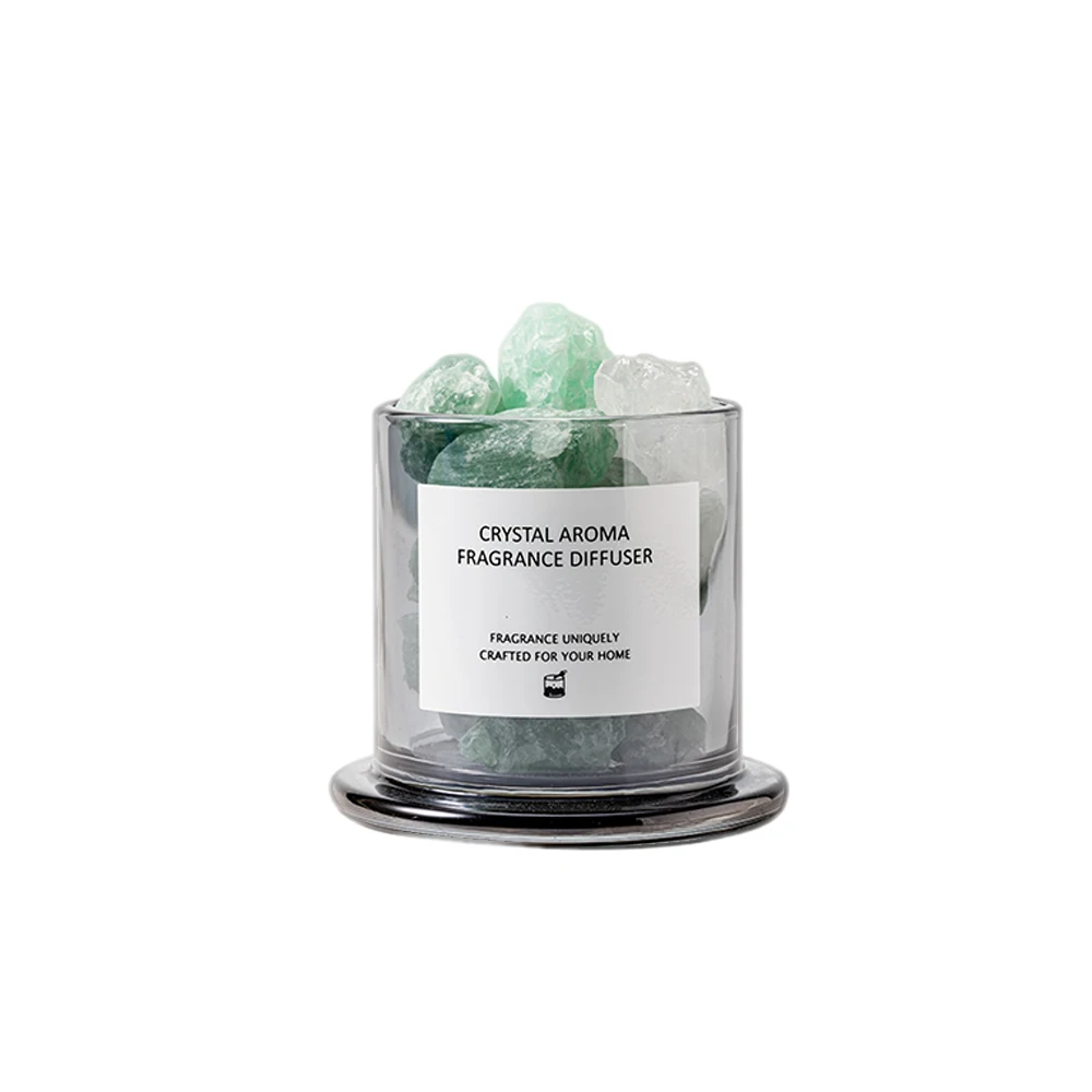 Direct Factory Supply Luxury Crystal Essential Oil Aroma Diffuser Stone Diffuser Gift Set