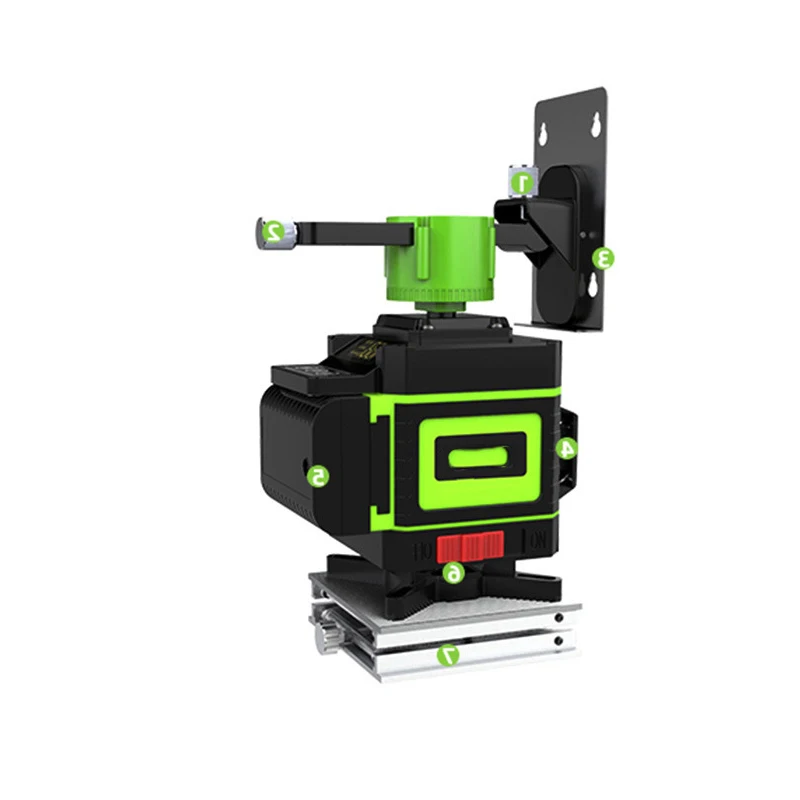 50 Ft Cross Line Picture Hanging Wall Writing Painting Home Renovation Floor Tile Leveler Beam Tool Self Leveling Laser Level