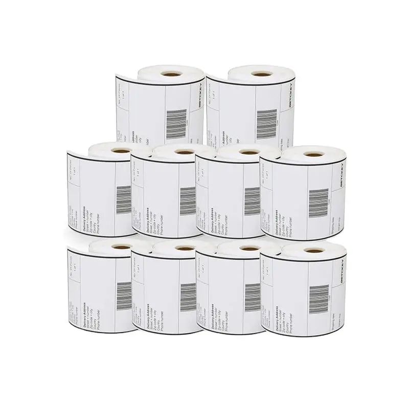 Hot Selling Direct Thermal Shipping Label 4x6 Thermal Transfer 250 labels one roll Shipping Address Waybill Label Stickers