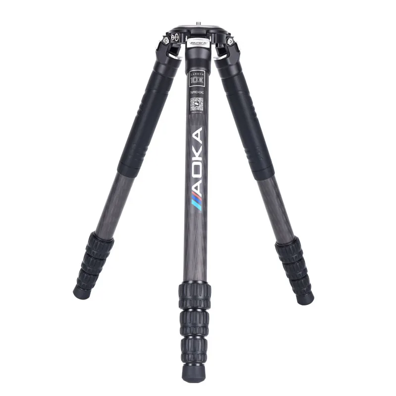 AOKA TKPRO324C Professional travel outdoor carbon fiber video camera hunting  tripod for birdwatching