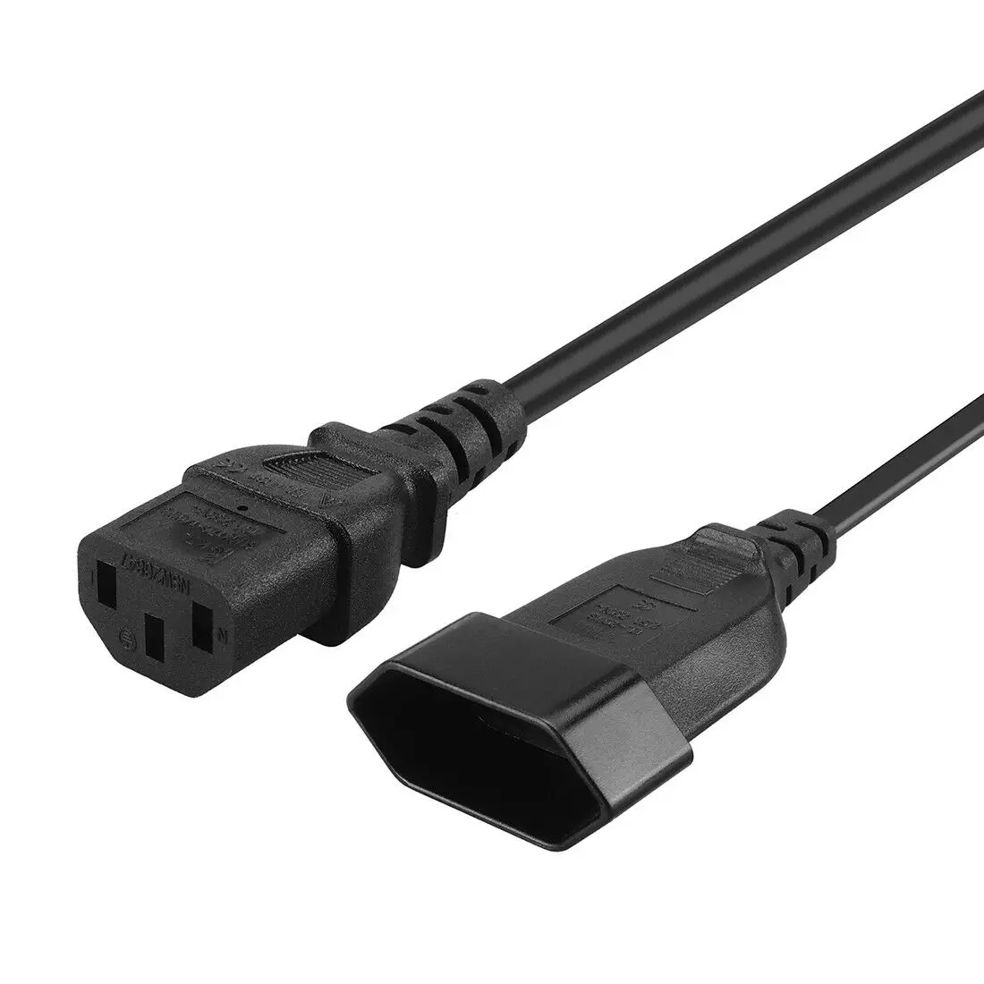 Разветвитель штекера IEC 320 C14 на 2 C13 + C5 Y-образный разветвитель кабеля питания штекер и Европейский 2-контактный