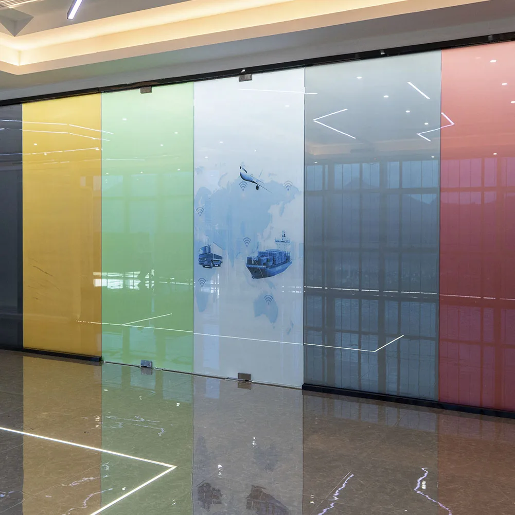 factory price residential and commercial building PDLC glass smart switchable glass foil smart film